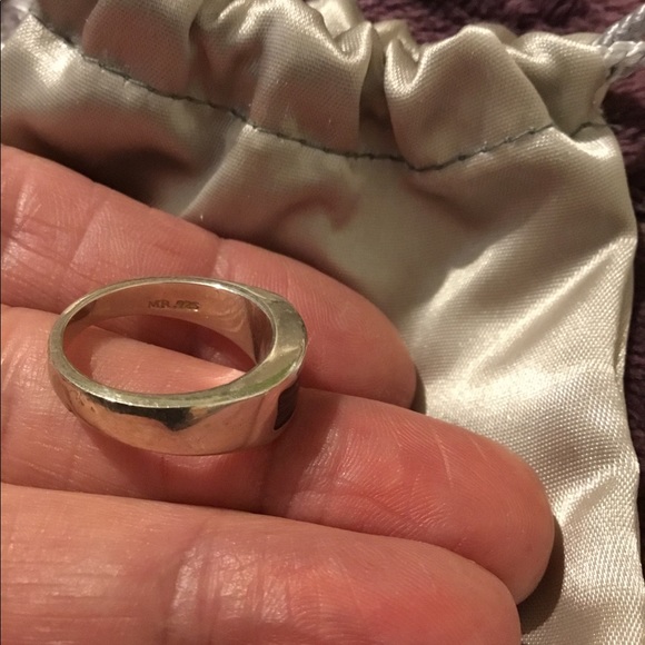 Vintage Melissa Rivers Sterling Silver & Purple Enamel Ring, 7 NIB - Picture 8 of 10